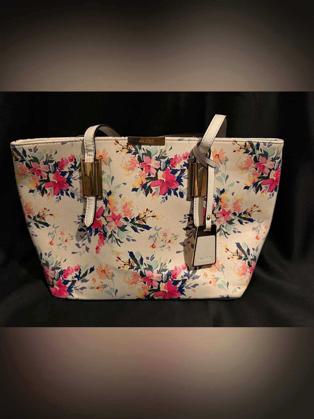 ALDO Floral Tote Bag